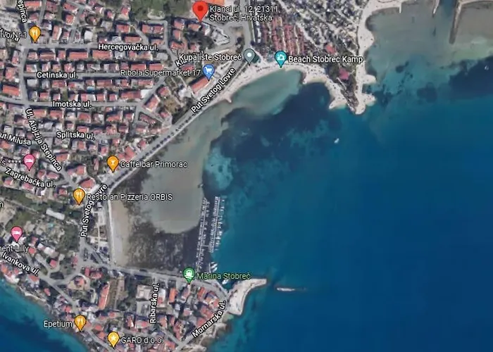 Modern Small House With A Terrace Dom wakacyjny Split